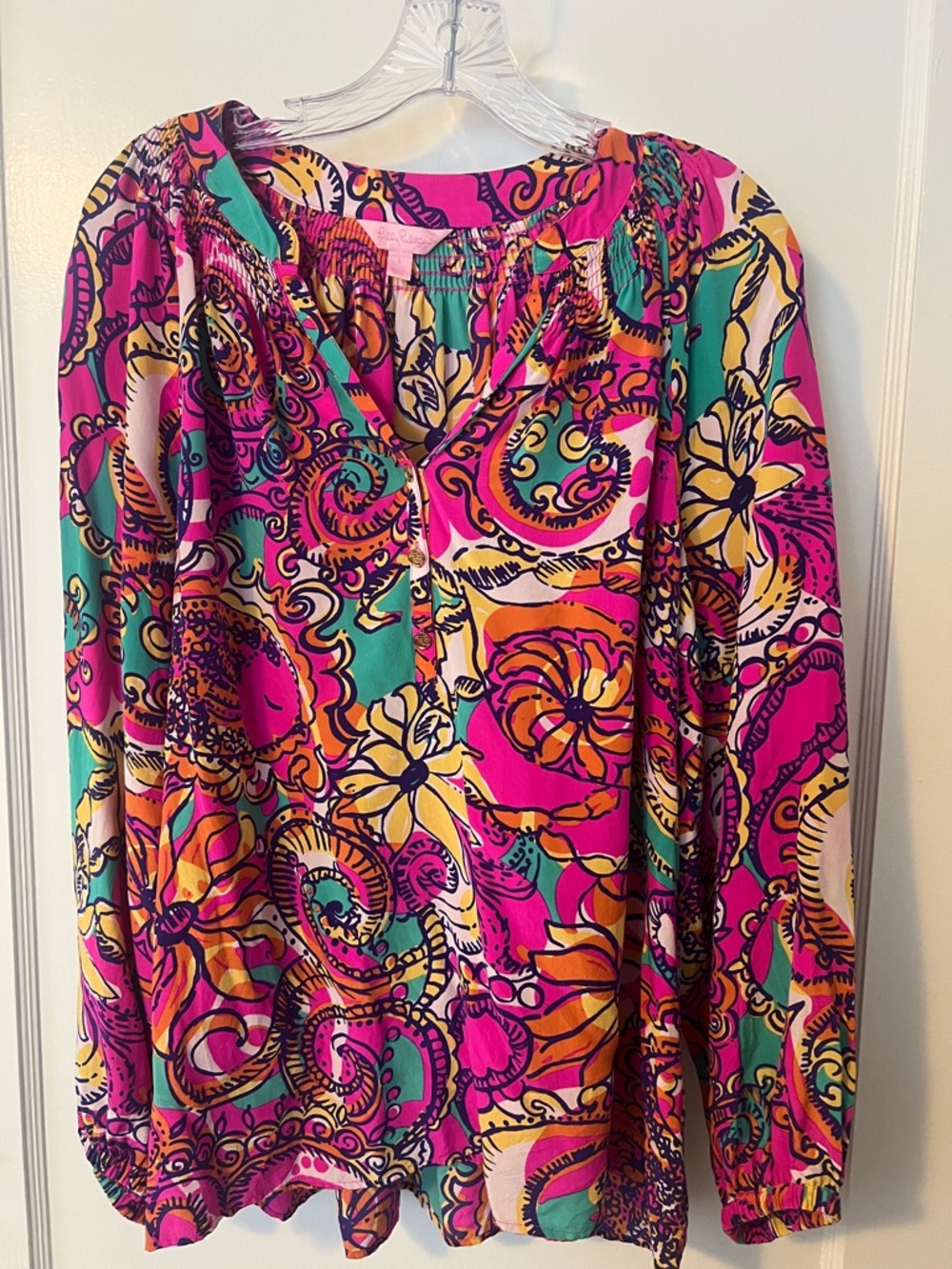 Lilly Pulitzer Blouse Size Large